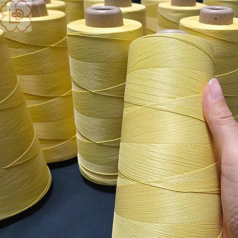 Filo da Cucito in Aramide 400D/3 1414, Filo Kevlar Ignifugo, Alta Resistenza alle Temperature fino a 560 Gradi, Filo Antincendio