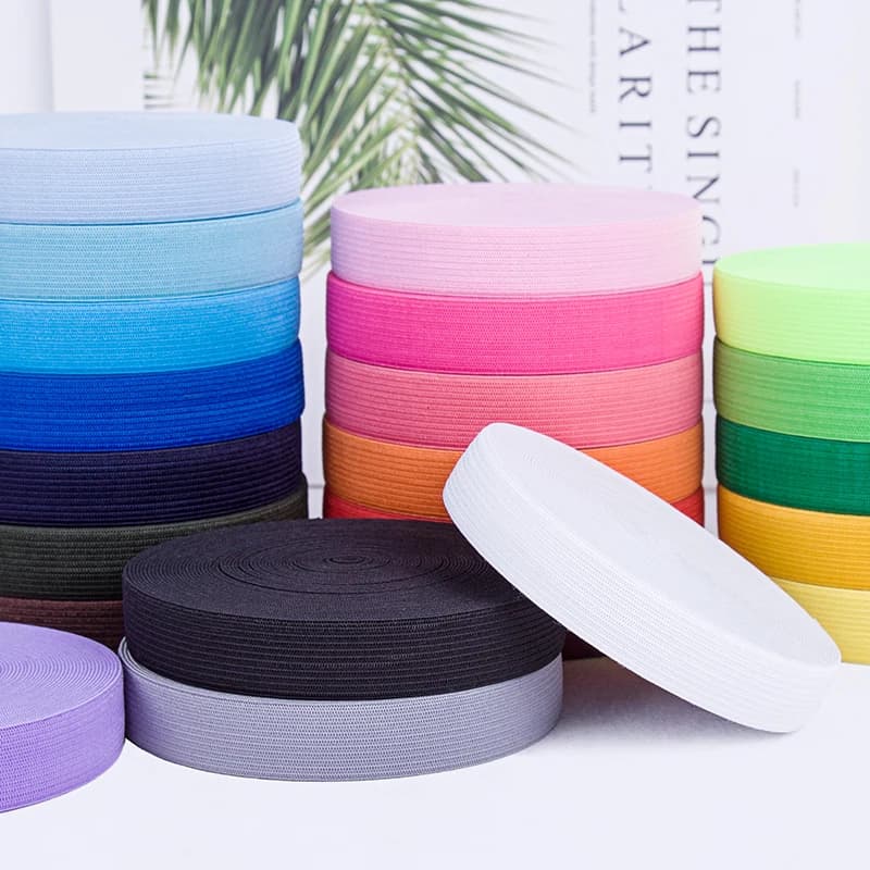 40meter 20mm Elasticity Elastic Band for Underwear Pants Bra Rubber Clothes Adjustable Soft Waistband Sewing Accessories 2cm