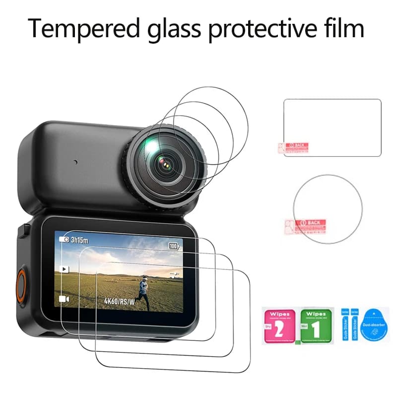 Action Camera Tempered Glass Screen Protector for DJI Osmo Nano 9H LCD Screen Protective Film for DJI Nano Accessories