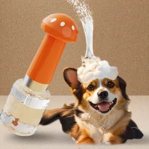 Dispenser schiumogeno per shampoo per macchina per bolle per animali domestici Lavatrice per diluizione di sapone a un pulsante per la pulizia del bagno di cani e gatti Uso per la toelettatura