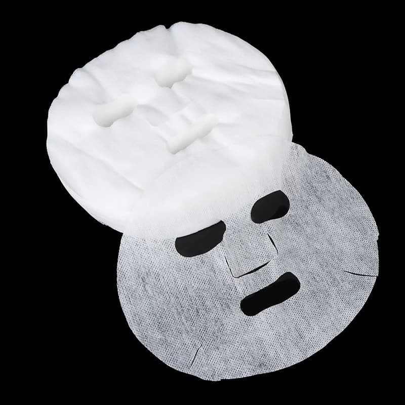 Z. 100 Pezzi Maschere Viso in Carta, Tessuto Non Tessuto Naturale per Maschere Fai-da-Te