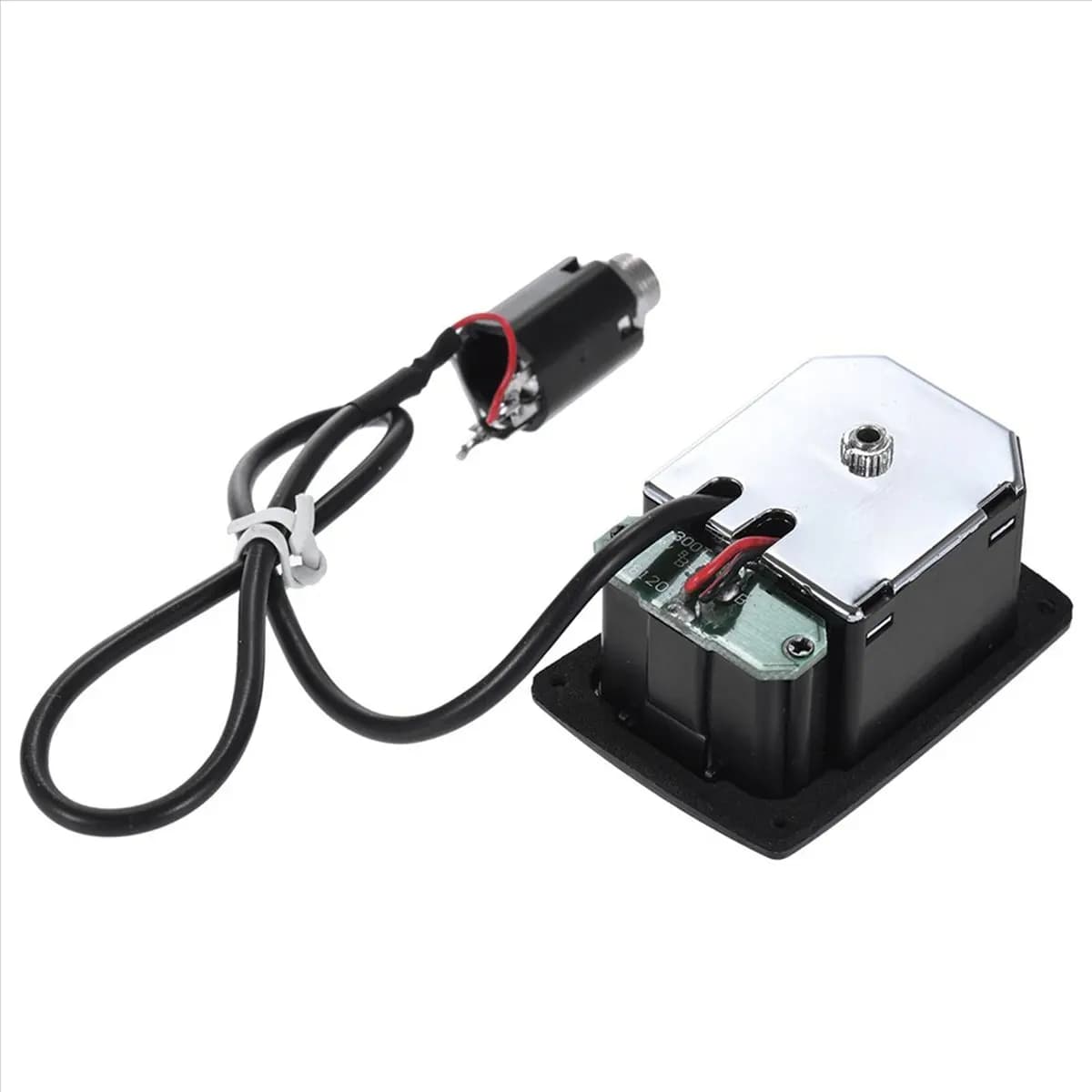 TUREBG 5X Uk-300T Pickup Piezoelettrico per Ukulele con Preamplificatore, Equalizzatore a 2 Bande, Sistema di Accordatura per Ukulele