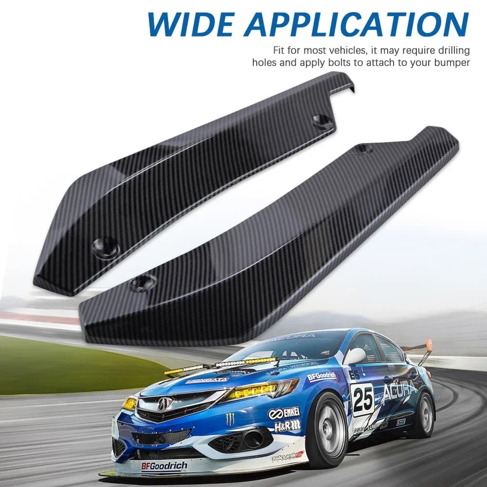 Diffusore Posteriore per Auto, Spoiler Laterale, Gonna Parafango, Lip Decorativo