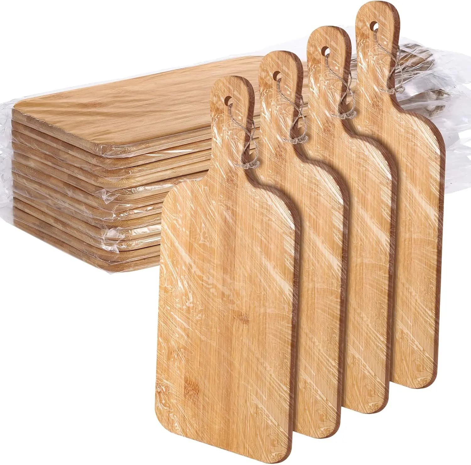 Set of 12 Taglieri in Wood with Manici, Grandi Taglieri per Servi, Gift Ideal for Mom, for Vegetables