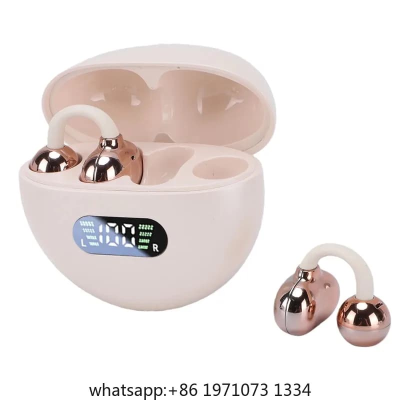 AI Smart Translation Earbuds Wireless Bluetooth Earbuds Noise Canceling Multi Functional Support 74 Languages 70 Accents w/ App