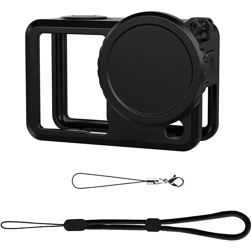 Protective Silicone Case for DJI OSMO Action 6, Anti-duty, Cover, Anti-scratch protection with Camera Cordino