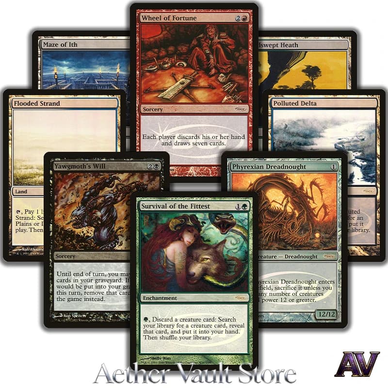 Set Completo di Carte Regalo G09, Carte Magiche G10/G08/G07, Carte Hobby Replica Proxy con Ologramma, Ruota della Fortuna