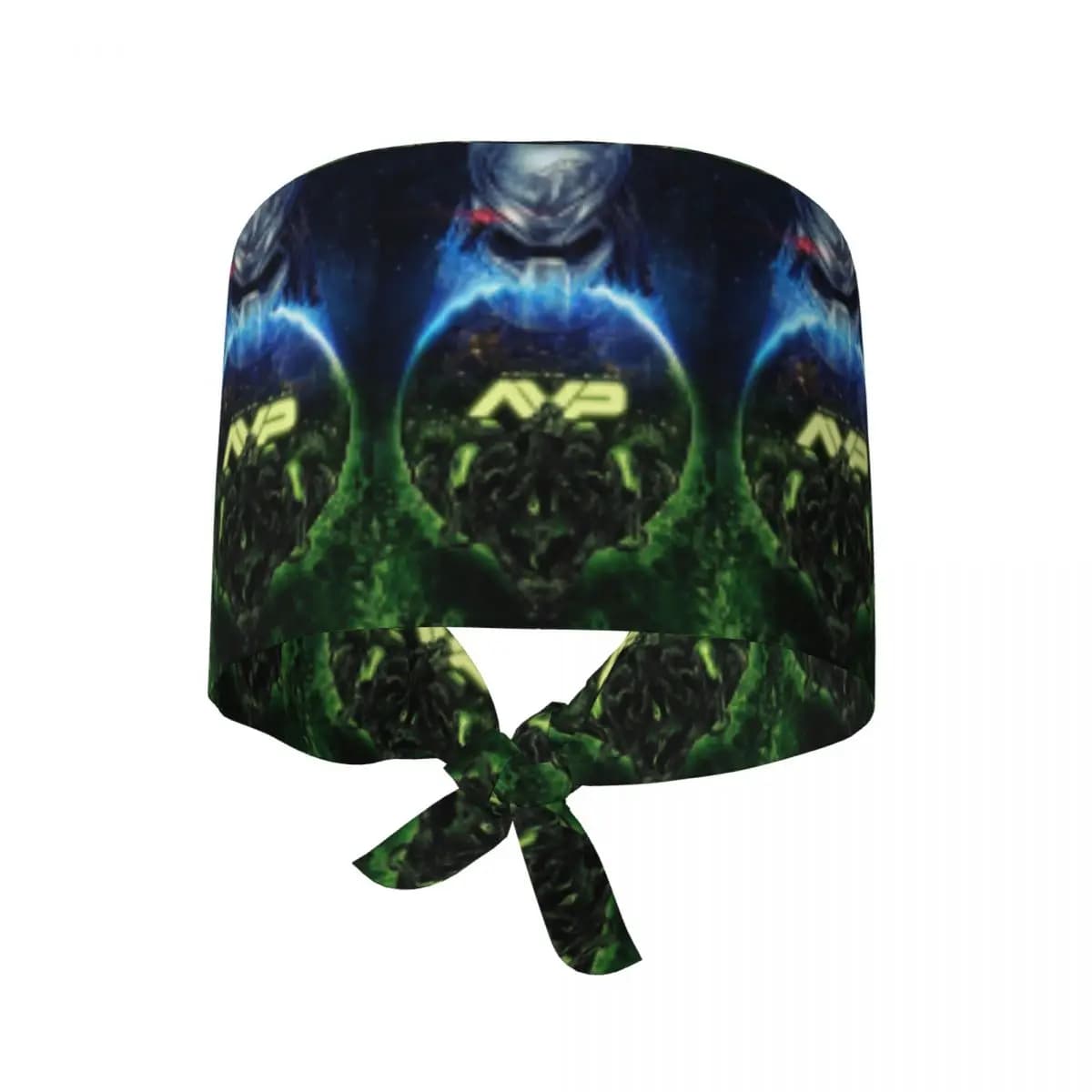 Alien Vs Predator Horror Science Fiction Comics Scrub Hat Doctor Working Surgical Cap Adjustable Nursing Caps for Dentist