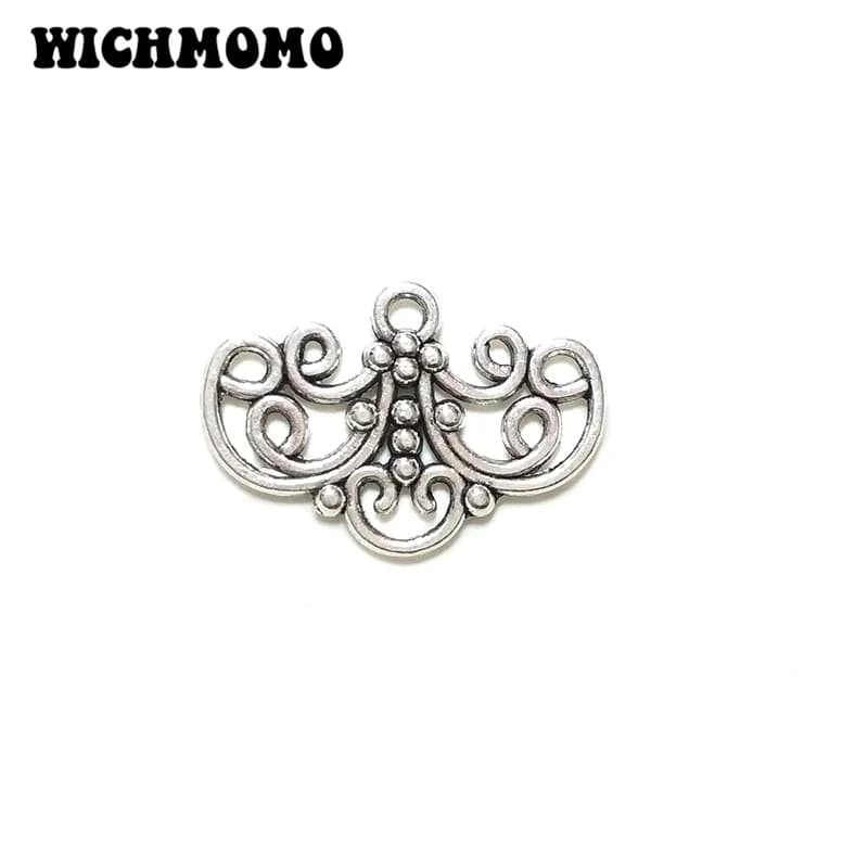 Fashion 30mm 10 pcs/Zinc Alloy Porous Connector Charms Linker for Jewelry Accessories DIY Necklace