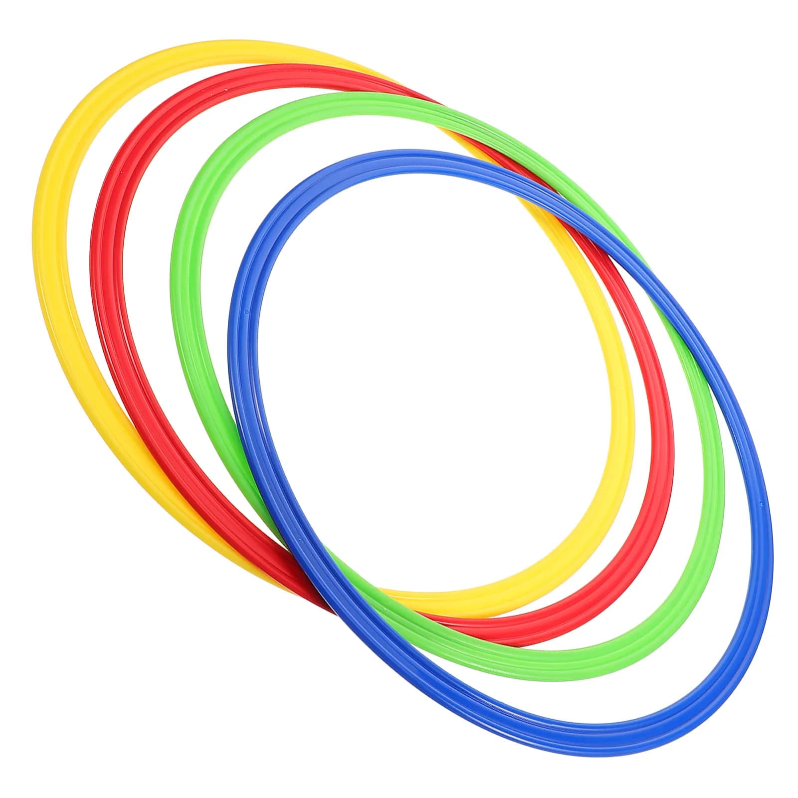 4Pcs Agility Rings for Football Training Portable Soccer Speed and Coordination Squares for Speed and Agility Enhancement