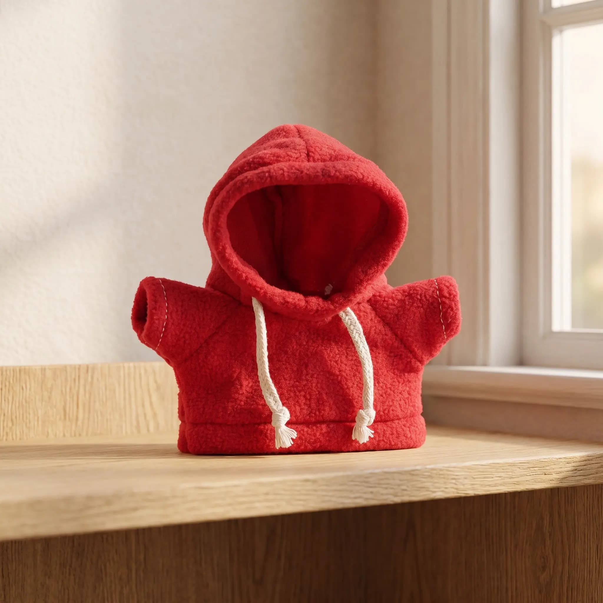 Hoodie for Stuffed Bears Soft Comfortable Interchangeable Outfit for Imaginative Play Collectors Gift Small Animal