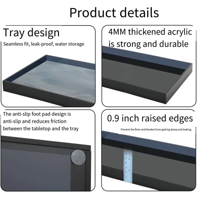 Nuovi Arrivi - Accessori per Umidificatore Dreo 4: Vassoio Antigoccia, Supporto Organizzatore, Figurine