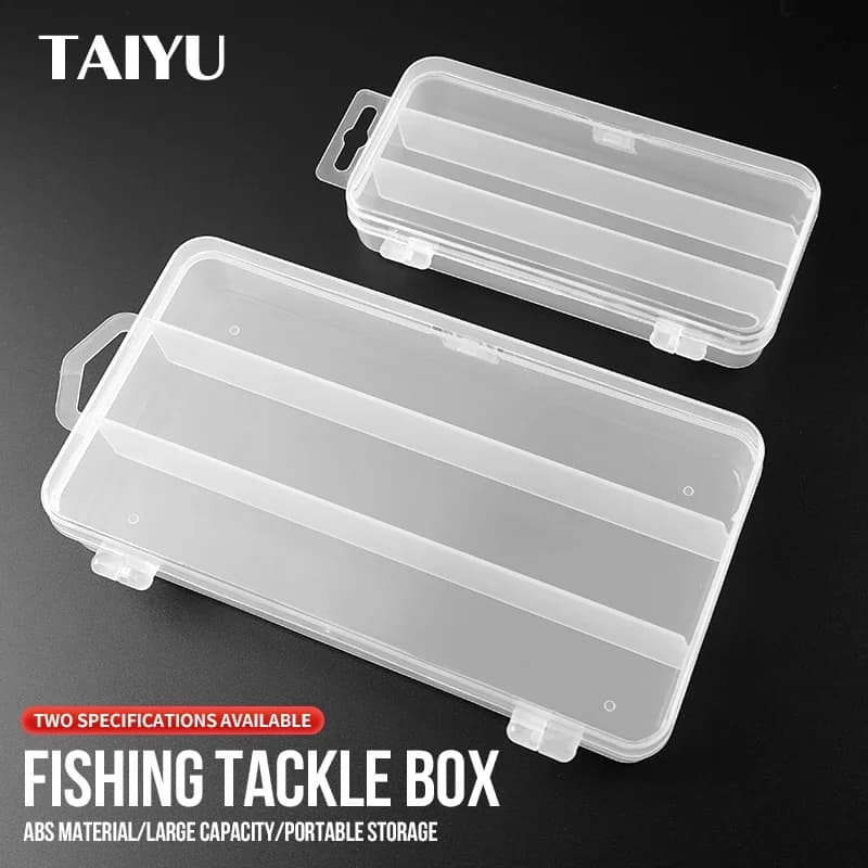 3 Compartment Mini Fishing Tackle Box Storage 13cm 17.5cm Lure Baits Minnow Pencil Lure High Quality Fishing Box