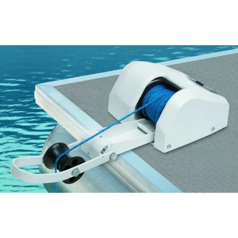 Guinuola per verricello per ancoraggio per barche elettriche 12V per navi, yacht, sistema di pesca per ormeggio di aggancio marino