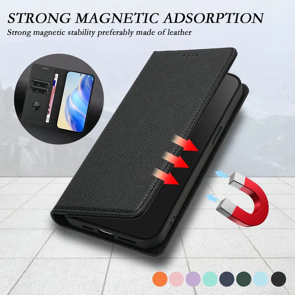 Honor Magic 7 Lite Magic7 6 5 Pro 5G Custodia in pelle Flip RFID 360 Proteggi Portafoglio Fonda Honor Magic 6 Pro Custodia Magic5 Lite Cover