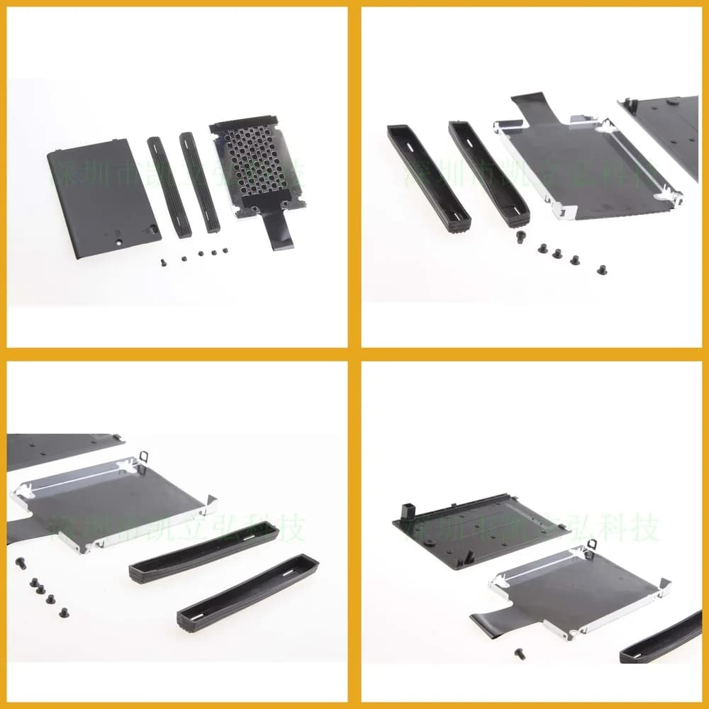 Per ThinkPad T510 T520 T530: Cover per HDD, Staffa per Disco Rigido, Striscia in Gomma 9.5mm, Set Completo di Accessori per Alloggiamento HDD Laptop