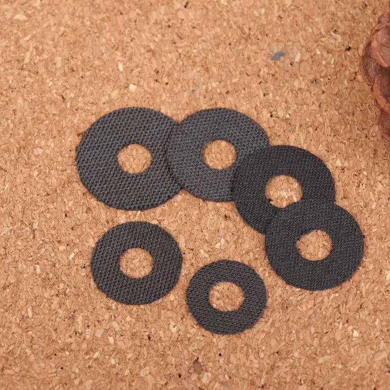 【F】1Pc Fishing Reel Brake Pad Reel Washer 0.5mm Carbon Fiber Drag Fishing Reels For Baitcasting Drum Reels Fishings Tool 6 Sizes