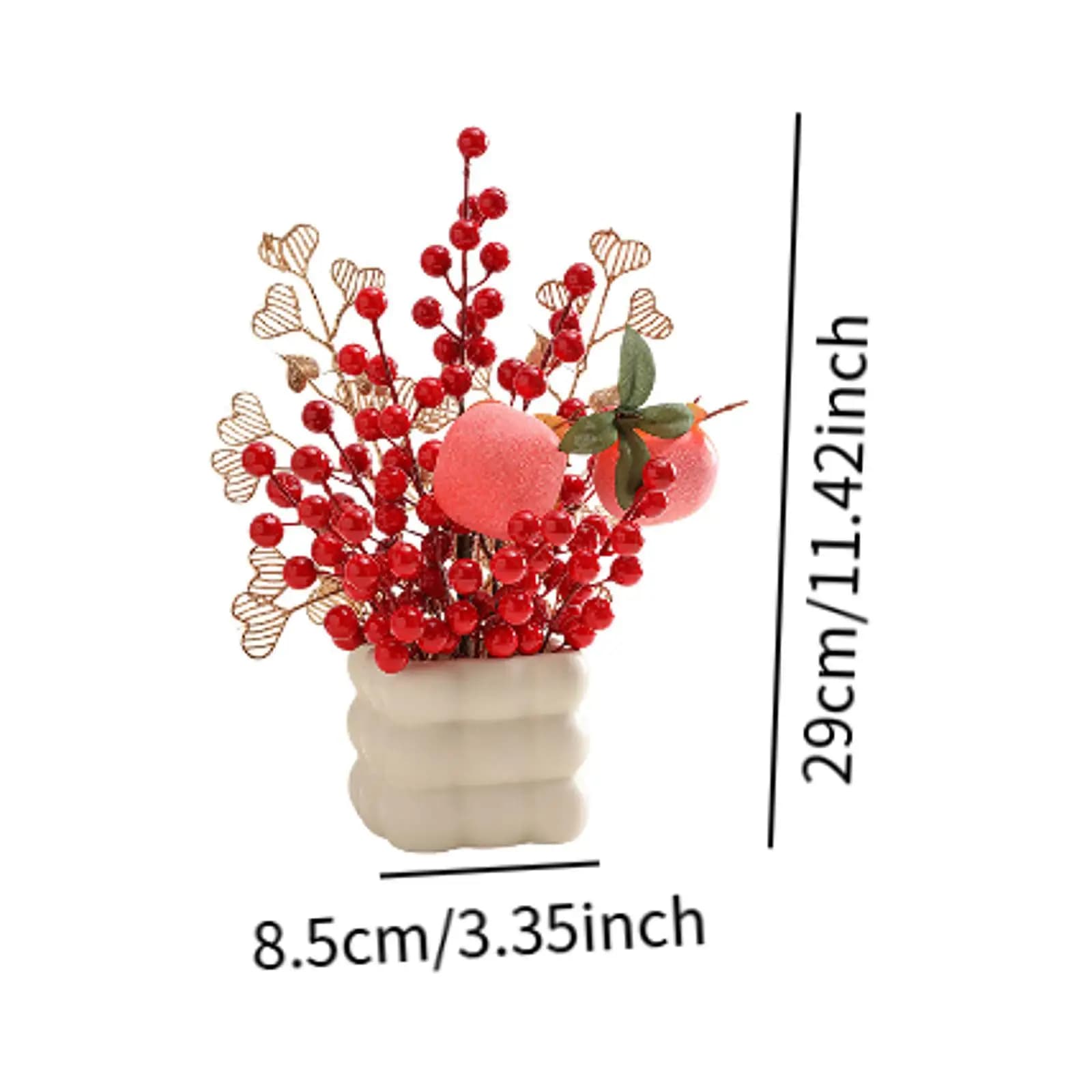 Artificial Bonsai in Chinese New Year's Vase, Multipurpose Bedroom