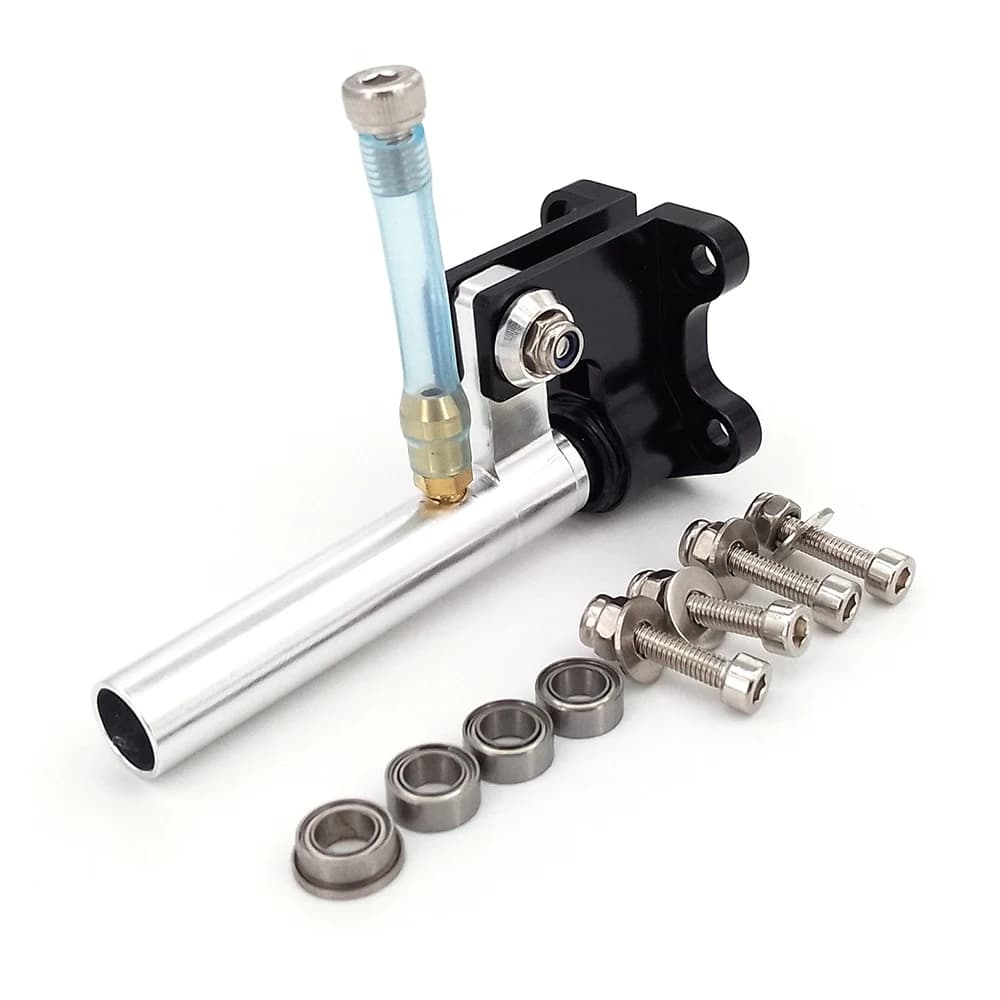 RC Boat 4.76mm 3/16" Flexible Shaft Stinger Four Bearing Shaft Strut for RC Boat Speed VEE Oval Racing Boat