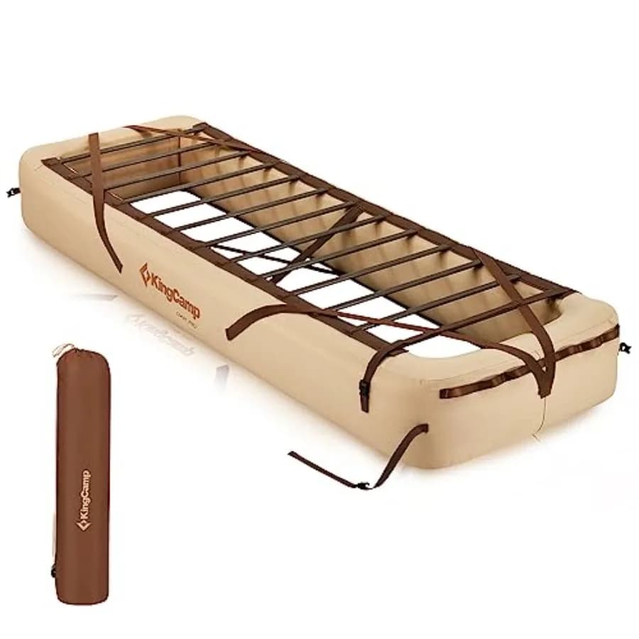 Base per Materasso Gonfiabile Portatile, Telaio per Letto da Campeggio Resistente per Viaggi all'Aperto e Tenda Domestica (Solo Telaio)