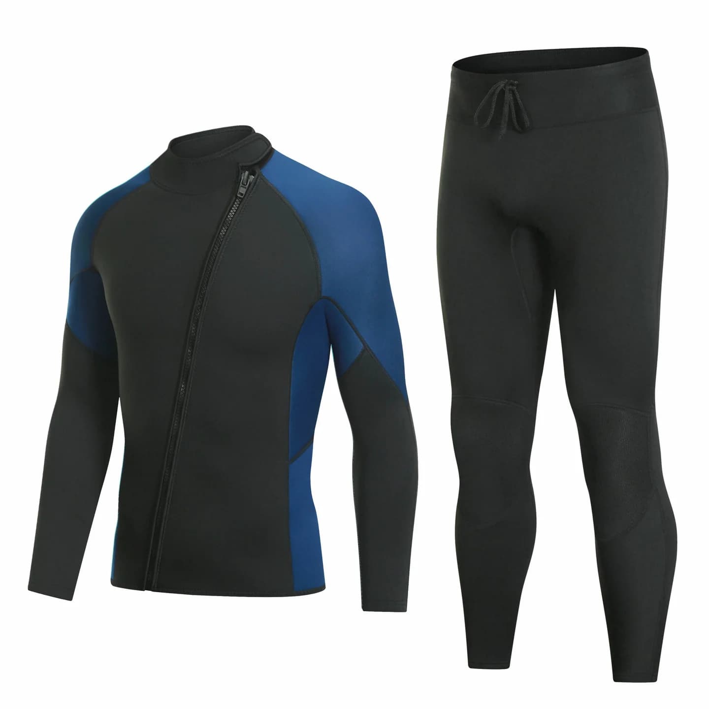 Winter 3MM Neoprene Top men's jacket and trousers women's separate swimsuit surf Snorkeling underwater fishing swimsuits
