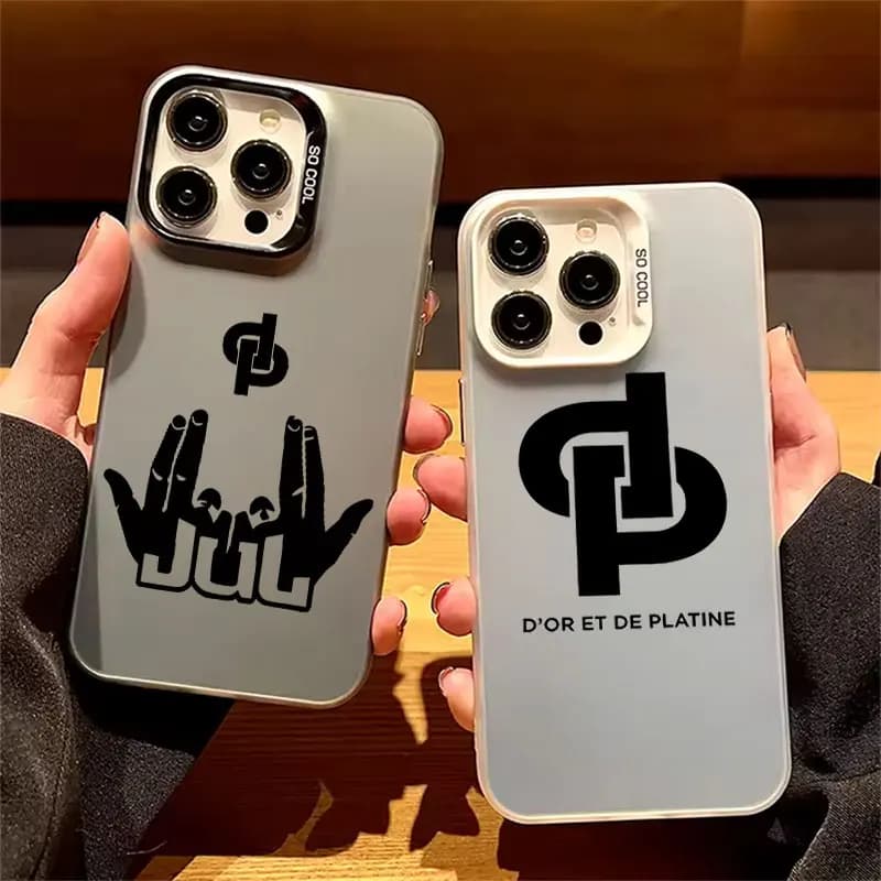 Custodia per telefono per Apple iPhone 17 Air 16E 15 14 Plus 13 12 11 Pro Max Mini Funda Cover Rapper JuL C'est Pas Des Lol