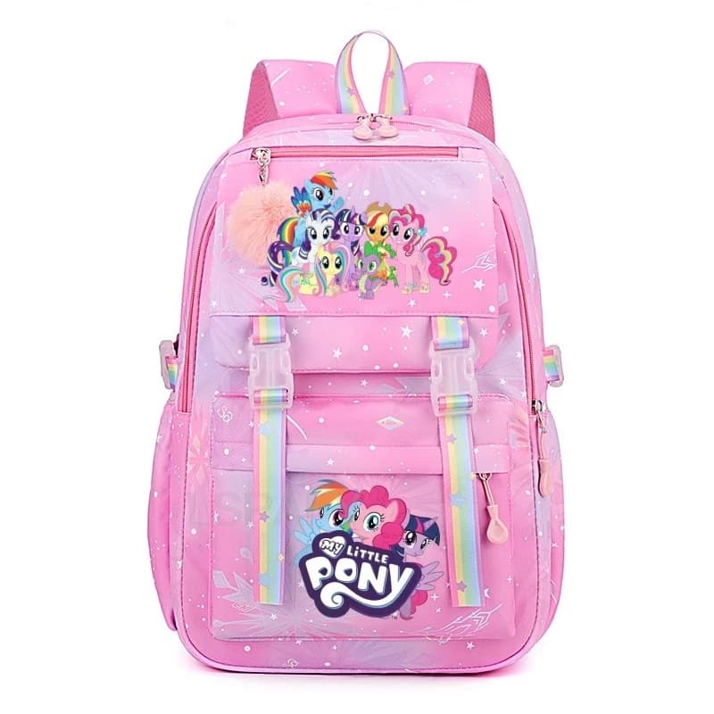 My Little Pony Women's Backpack Boys Girls Bookbag Bag Cartoon kawaii Student Teenager Schoolbag Rucksack Mochila Birthday Gift