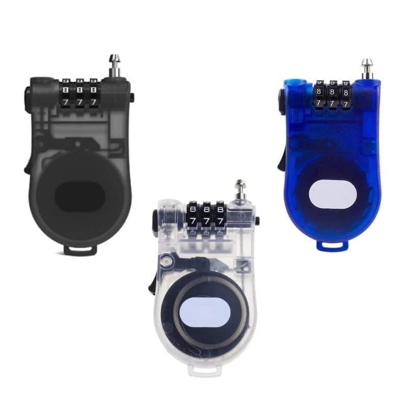 Combination password lock Bicycle code lock Bicycle helmets Wire lock Children's bike helmets Cable lock for cycling helmets