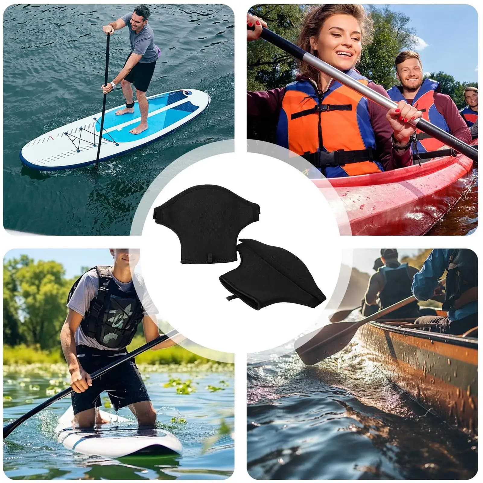 Guanti da kayak impermeabili da donna per entusiastici, canoaisti, paddler, amanti dello sport