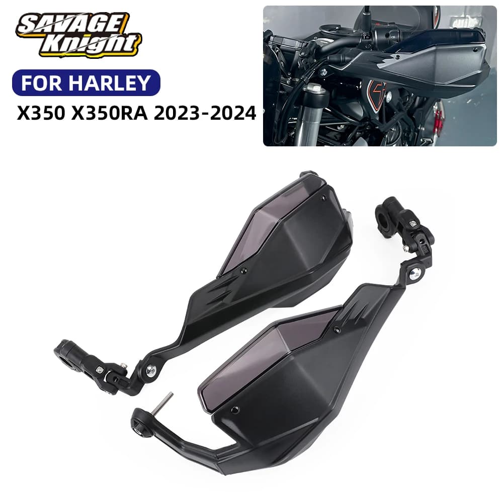 2024 Per Harley X350 X350RA Manubrio Paramani Scudo X 350 RA Moto Protezione Della Mano Frizione Leva del Freno Della Protezione Accessori