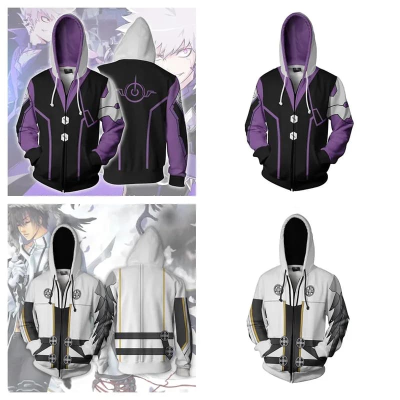 Game ELSWORD Raven ADD Cosplay Hoodie Elsword 3D Print Jacket Unisex Streetwear Clothing Hoodie