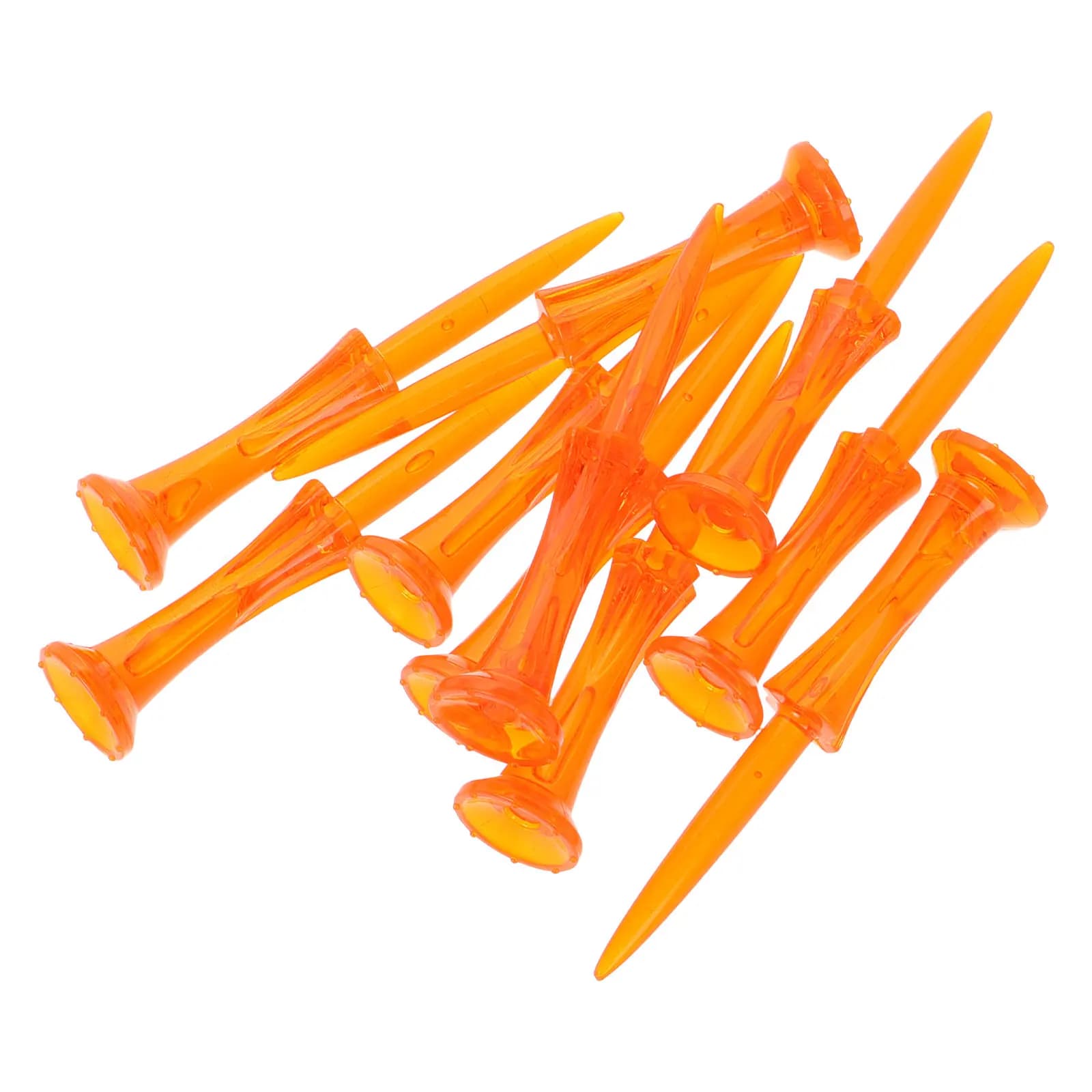 10Pcs Plastic Golf Tees 83Mm Wheel Shape Ball Spikes for Fairway Stability Precision Shot Golf Practice Tees Replacement Set