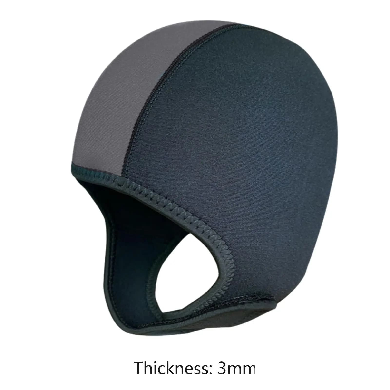 Waterproof Neoprene Scuba Cap Adjustable Chin Strap Wetsuit Hood for Canoeing Kayaking Snorkeling