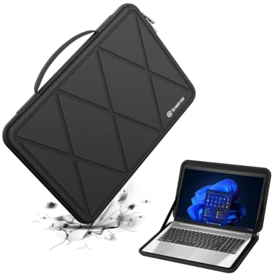Custodia protettiva rigida in EVA compatibile con laptop HP OmniBook 3 da 15,6 pollici Next Gen AI PC/OmniBook 3 NGAI 15 per H da 15,6 pollici