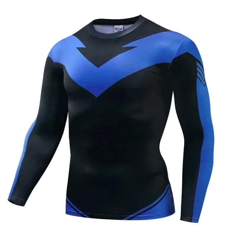 2026 Men s Cycling Training Top 3D Printed Long Sleeve T Shirt Quick Dry Breathable Cycling Jersey for Motocross Cycling