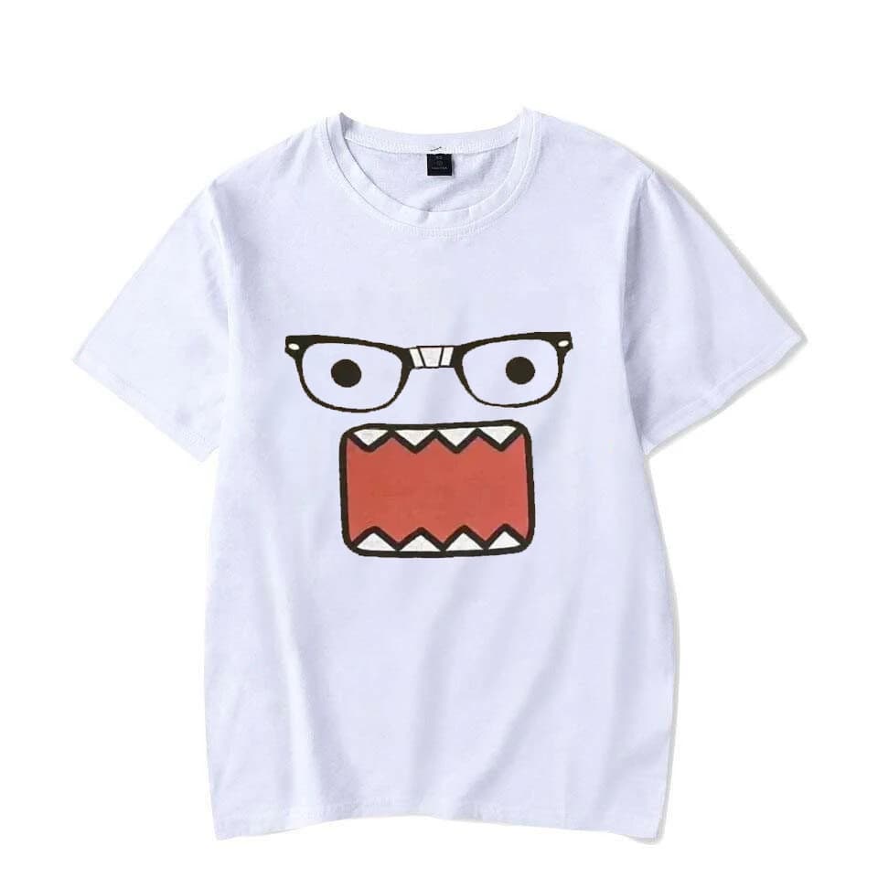 Kawaii model oversize Y2K new t-shirt with retro print women round neck t-shirt loose man road couple clothing top casual top
