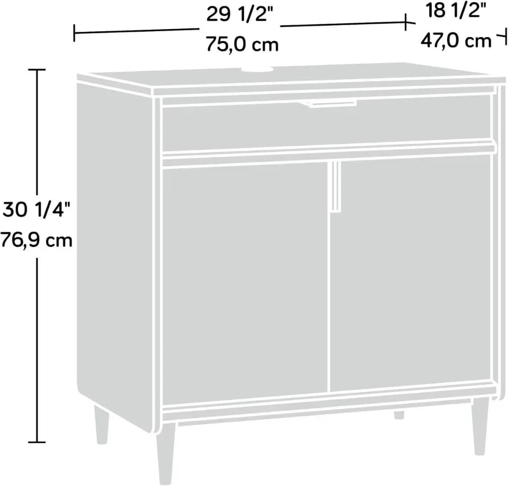 Bestseller: Base per Libreria Moderna con Cassetto Portaoggetti, Ripiani Regolabili e Gestione Cavi, Finitura Noce per Ufficio Domestico