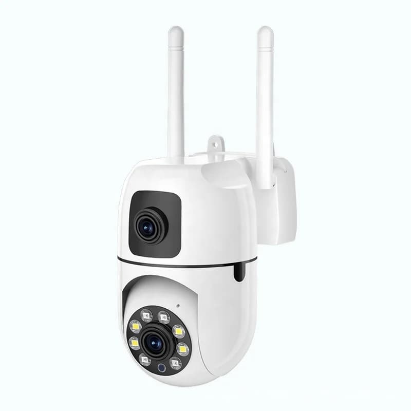 HONGTONG 2K 4MP WiFi 2.4G PTZ, Rotate 360 Degrees, Human Detection, Double lens, Wireless IP Camera for Home Monitoring