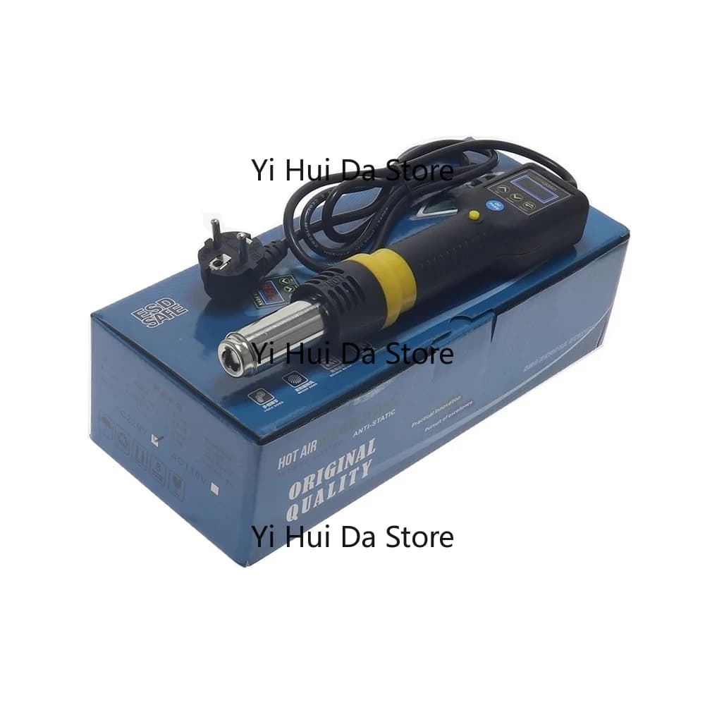 KADA 835D 8858i Hot Air Gun Portable with LED Display, Reprocessing Station, Thermal Gun, Hair dryer, Adjustable Temperature, Welding Station
