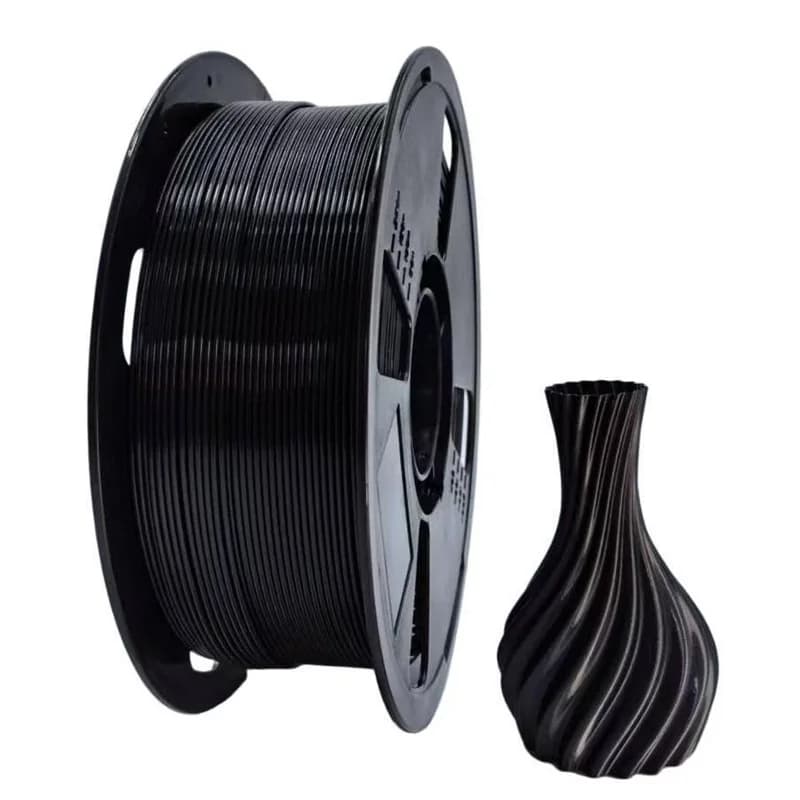 3D PBT Pro Black 1KG 1.75mm, High Temperature Resistance 3D Printer Filament, 3D Printing Materials 1.75mm 1KG