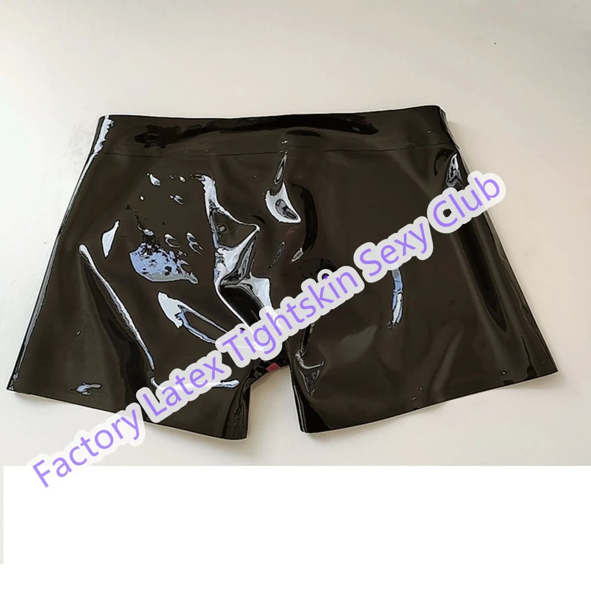Boxer in lattice da uomo, pantaloncini in gomma, intimo, costumi di Halloween, cosplay, realizzati su misura