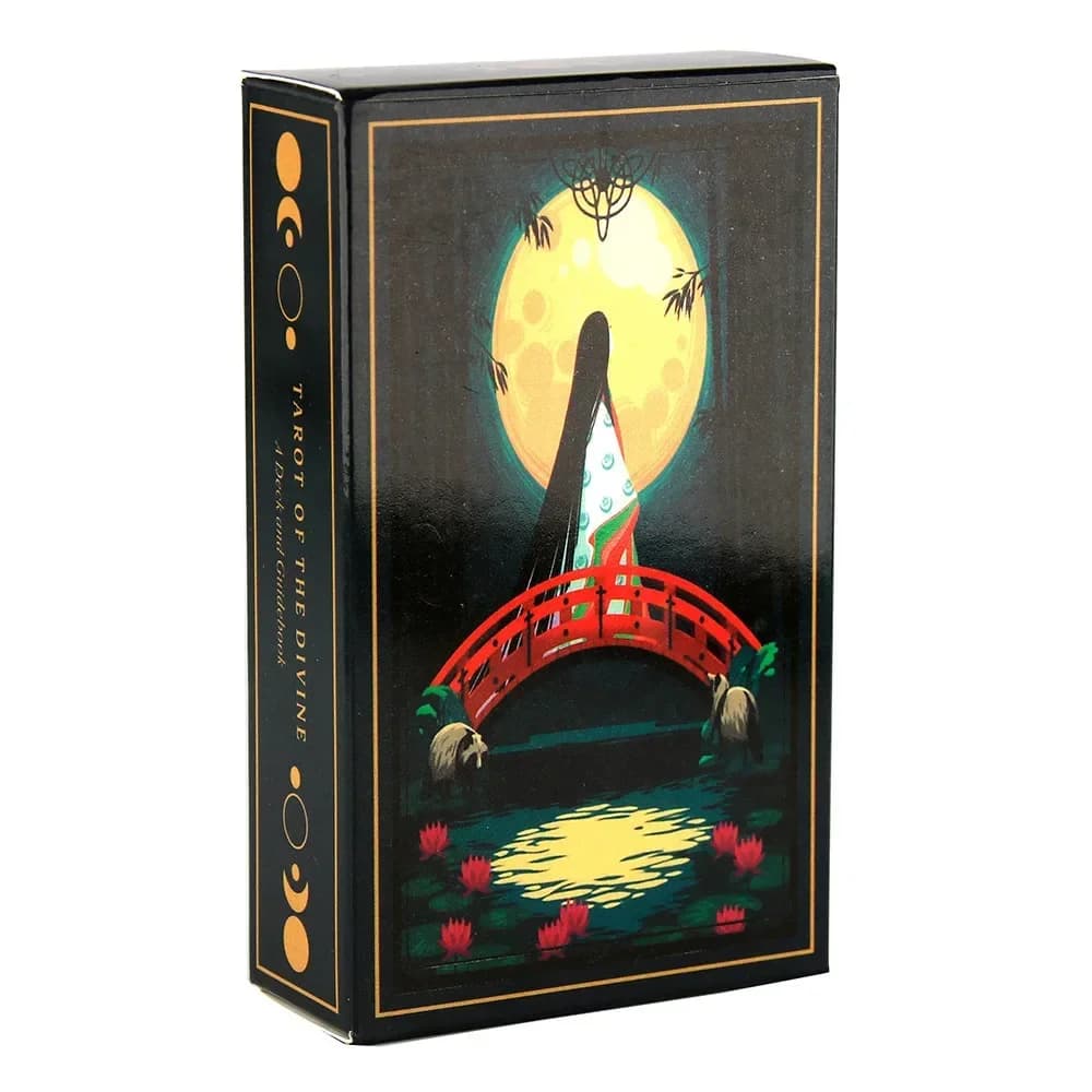 78 Tarocchi della Divina Gioco di carte Gioco da tavolo per feste Guida Divinazione Fate Oracle Party Deck Gioco da tavolo