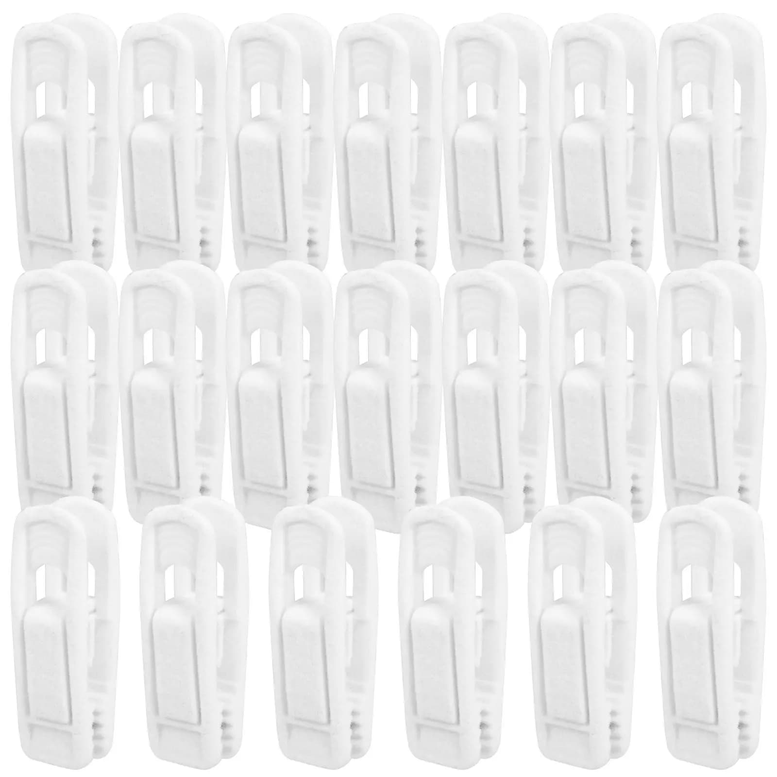 20 Pezzi Clip per Appendiabiti in Velluto, Organizzatore Senza Cuciture per Vestiti, Previene Scivolamento e Deformazione per Gonne, Camicie, Pantaloni, Asciugatura Bucato