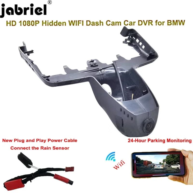 Jabriel Per BMW X3 G01 X5 G05 X7 G07 2018 2019 2020 2021 2022 Per BMW G21 G20 HD 1080P Wifi 24H Dash Cam Plug and Play Auto DVR