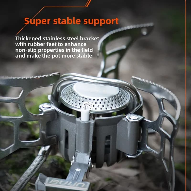 Outdoor stove folding cassette stove stove camping fierce fire stove walking forest outdoor barbecue stove picnic stove2026