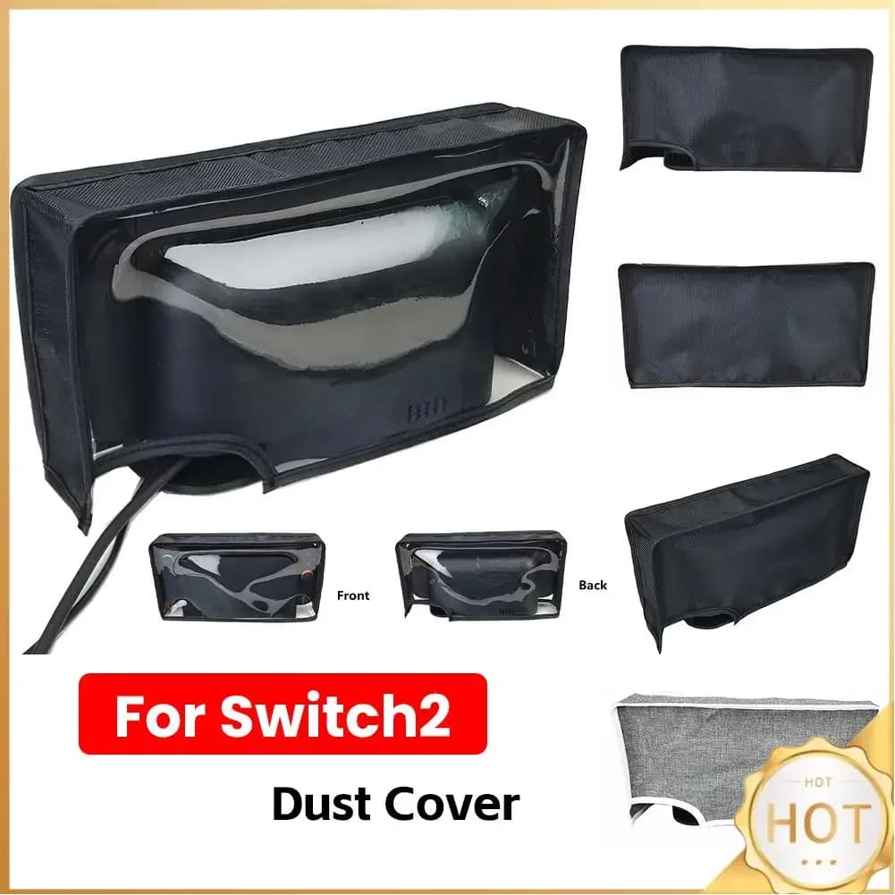 Per Switch 2 Protezione antipolvere antigraffio Custodia protettiva impermeabile Custodia protettiva per Switch 2 Custodia protettiva trasparente per console