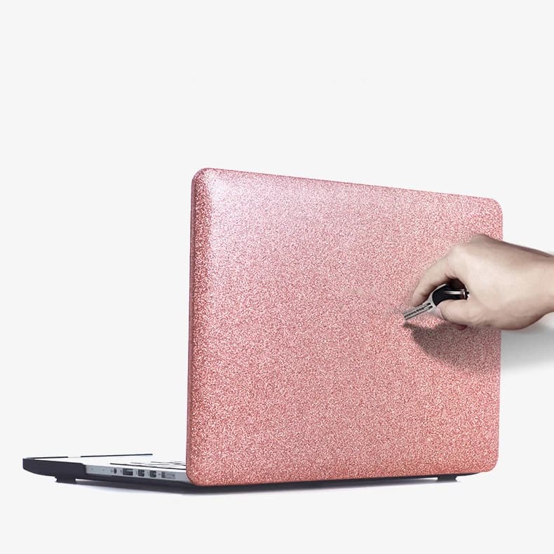 Custodia Bling per MacBook M1 Chip Air Pro 11 12 13 15 16 Glitter Girls Cover per Mac Book Pro 13 A2338 Touch Bar A2442 A1708 A2179