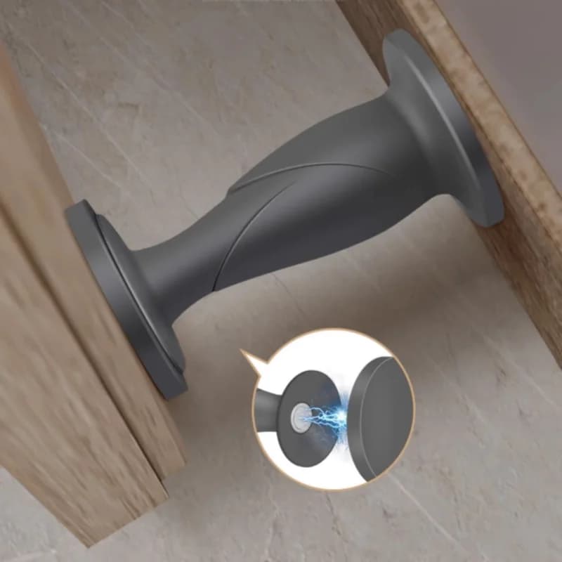 Fermaporta in Silicone Autoadesivo con Forte Suzione, Supporto da Pavimento Anti-Collisione, Protezioni Murali per la Sicurezza di Casa e Camera da Letto