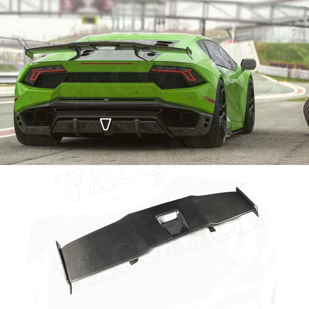 Spoiler Posteriore in Fibra di Carbonio VACOMUL per Lamborghini Huracan LP580 LP610 2014-2018, Alette da Corsa GT in FRP, Kit Carrozzeria