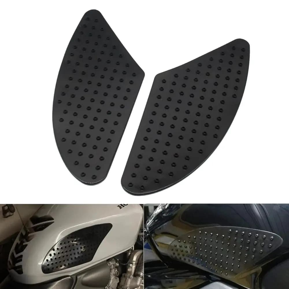 Universal Bearings for Tank Motorcycle Gas Tank Tension Bearings Gas Tank knobs Fuel tank side stickers Knee knobs Black Protective Decalcomania
